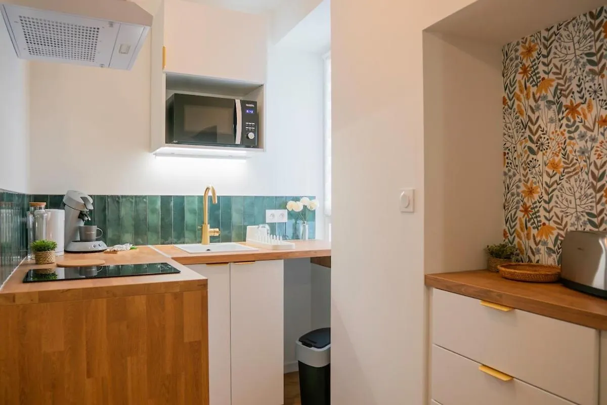 Lägenhet T2 Le Cocon Floral Nature Et Serenite A Saint-Brieuc Frankrike